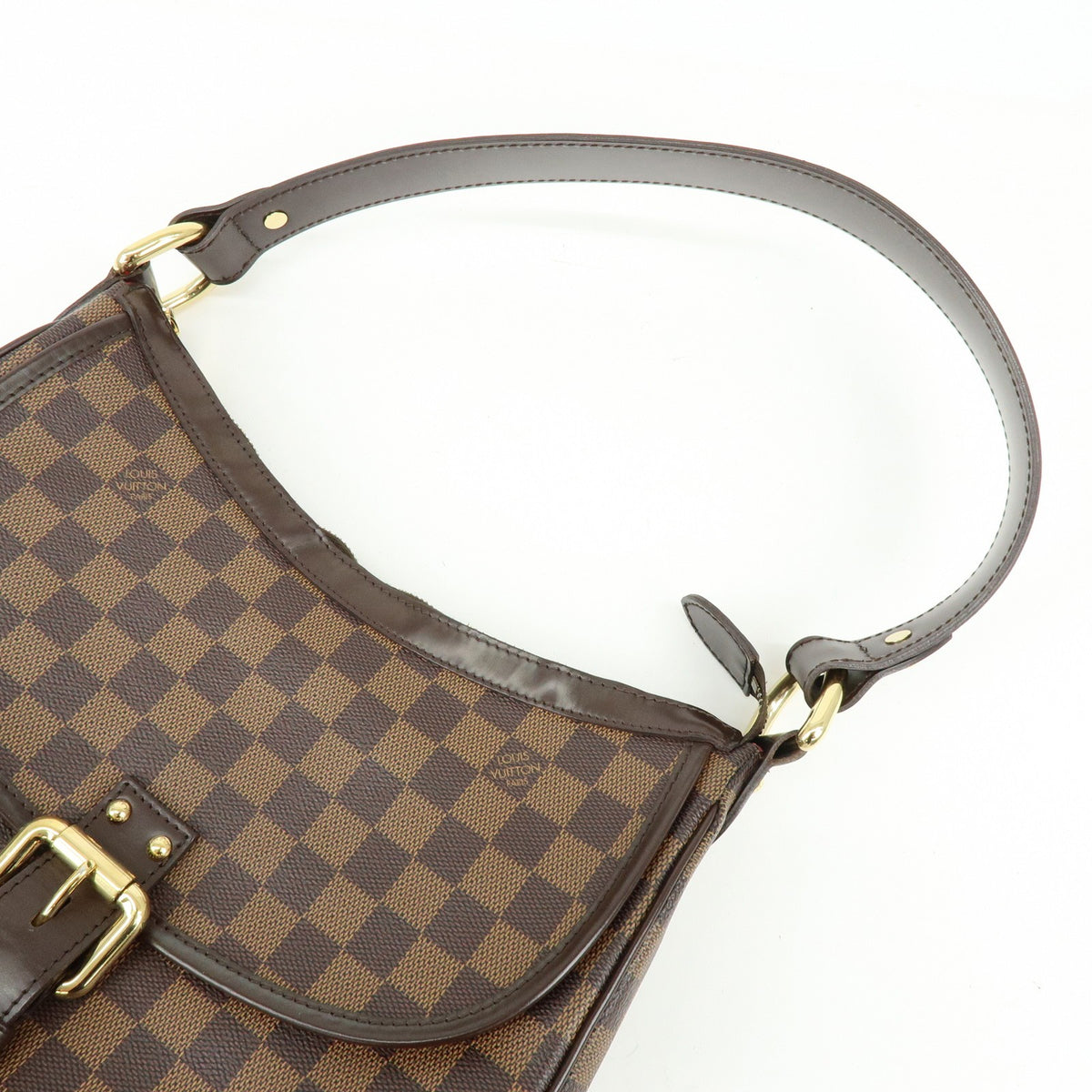 Louis Vuitton Highbury Damier Brown Canvas Handbag (Pre-Owned)