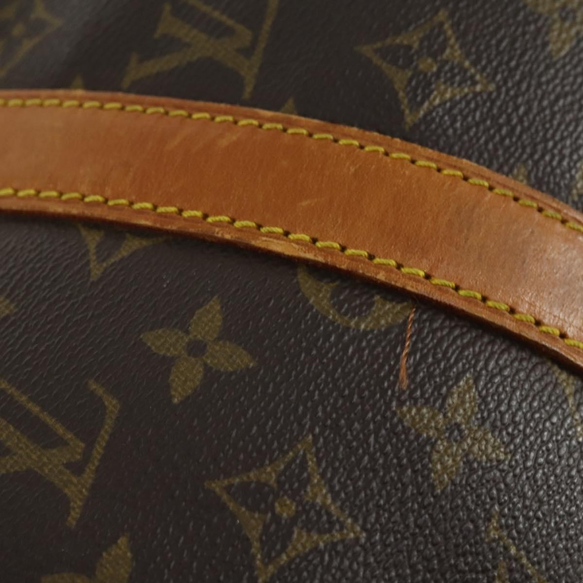 Louis Vuitton Keepall Monogram Canvas Brown Canvas Travel Bag Bag (Pre-Owned)