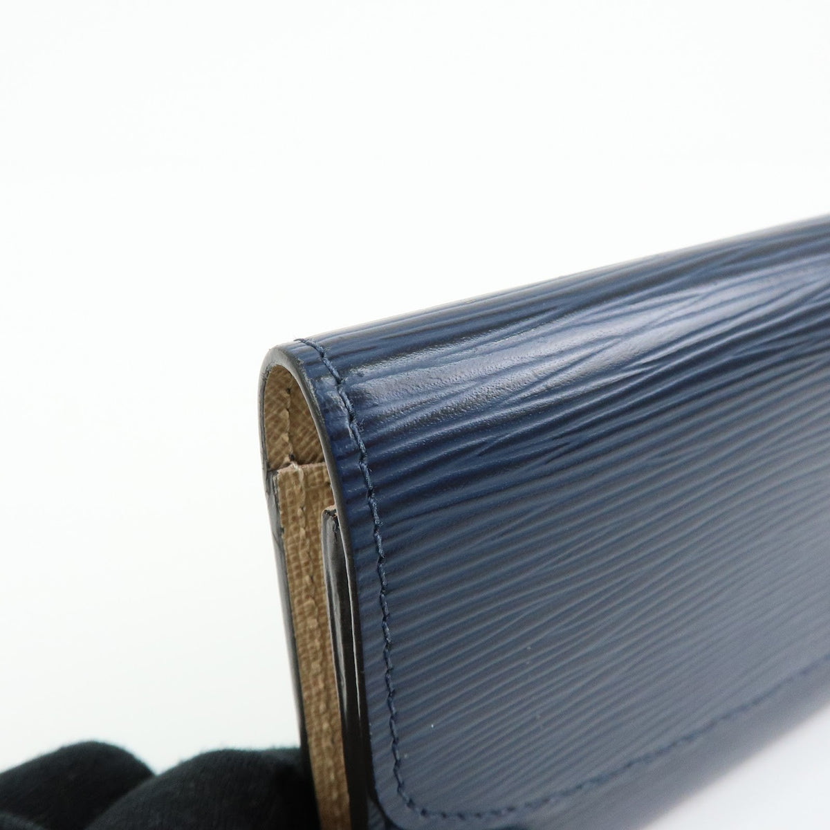 Louis Vuitton Emilie Epi Leather Blue Leather Wallets Accessory (Pre-Owned)
