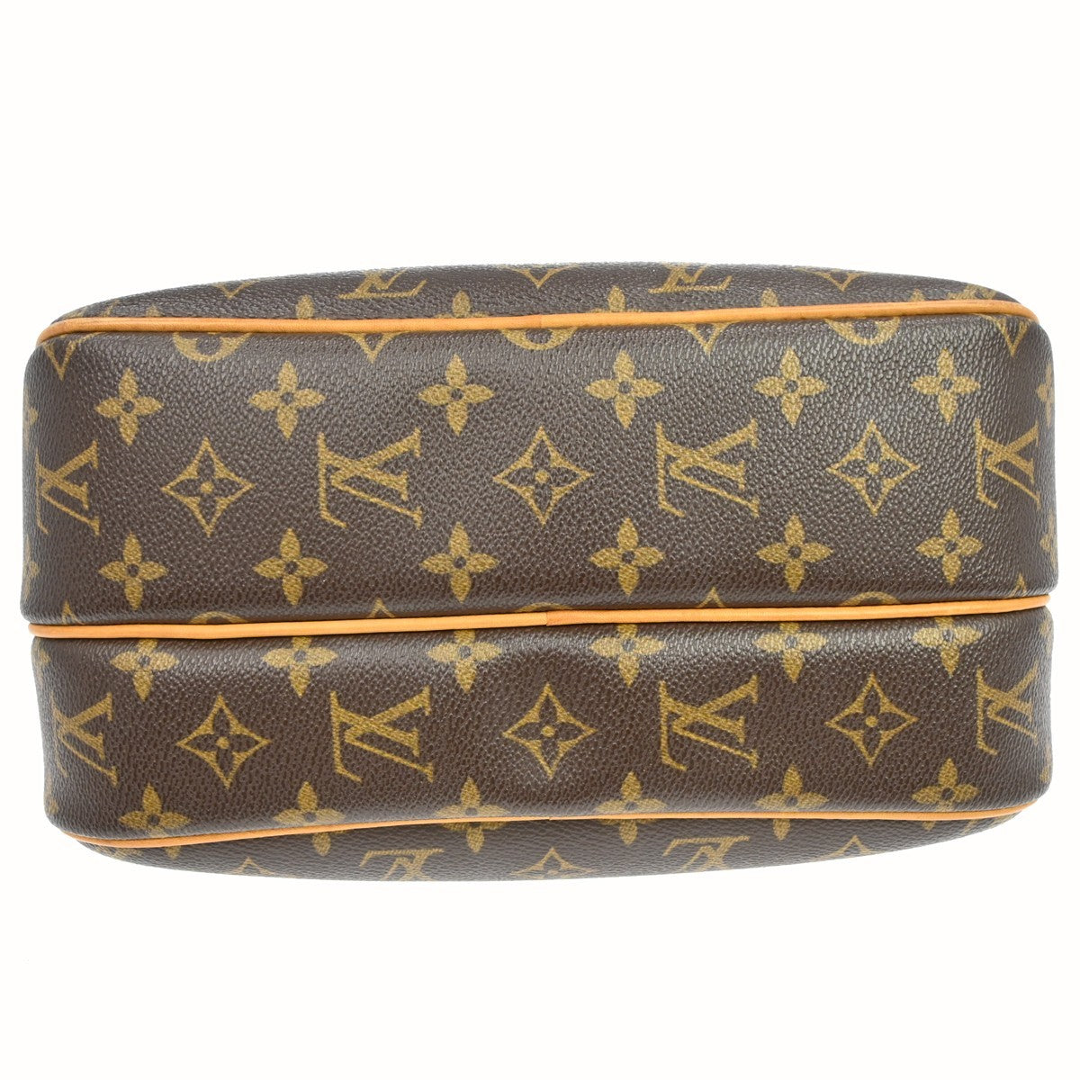 Louis Vuitton Reporter Monogram Brown Canvas Shoulder Bag Bag (Pre-Owned)