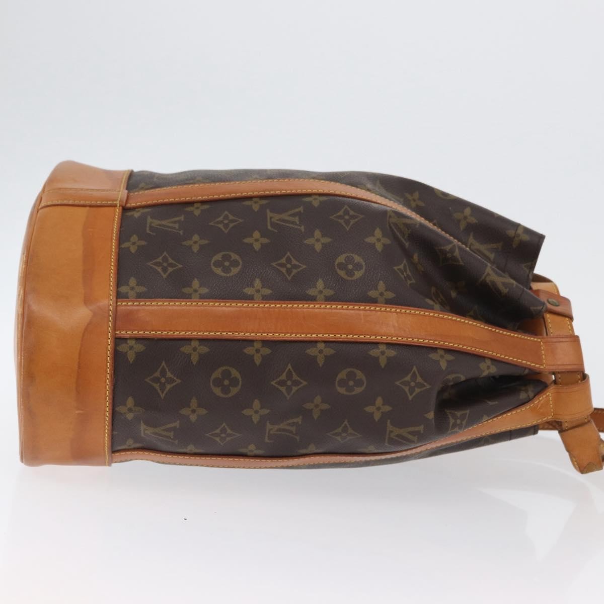 Louis Vuitton Randonnee Monogram Canvas Brown Canvas Shoulder Bag Bag (Pre-Owned)