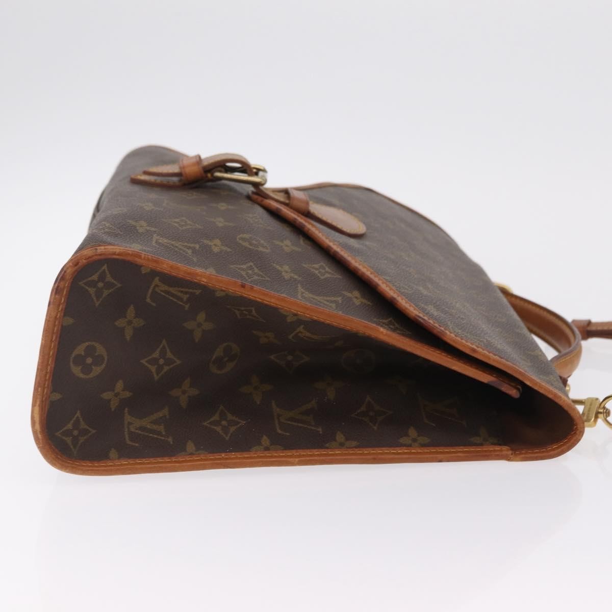 Louis Vuitton Beverly Monogram Canvas Brown Canvas Briefcase Bag (Pre-Owned)