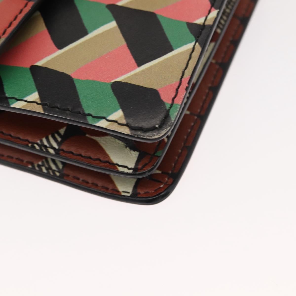 Valentino Garavani Glam Lock Printed Leather Multicolour Leather Shoulder Bag Bag (Pre-Owned)