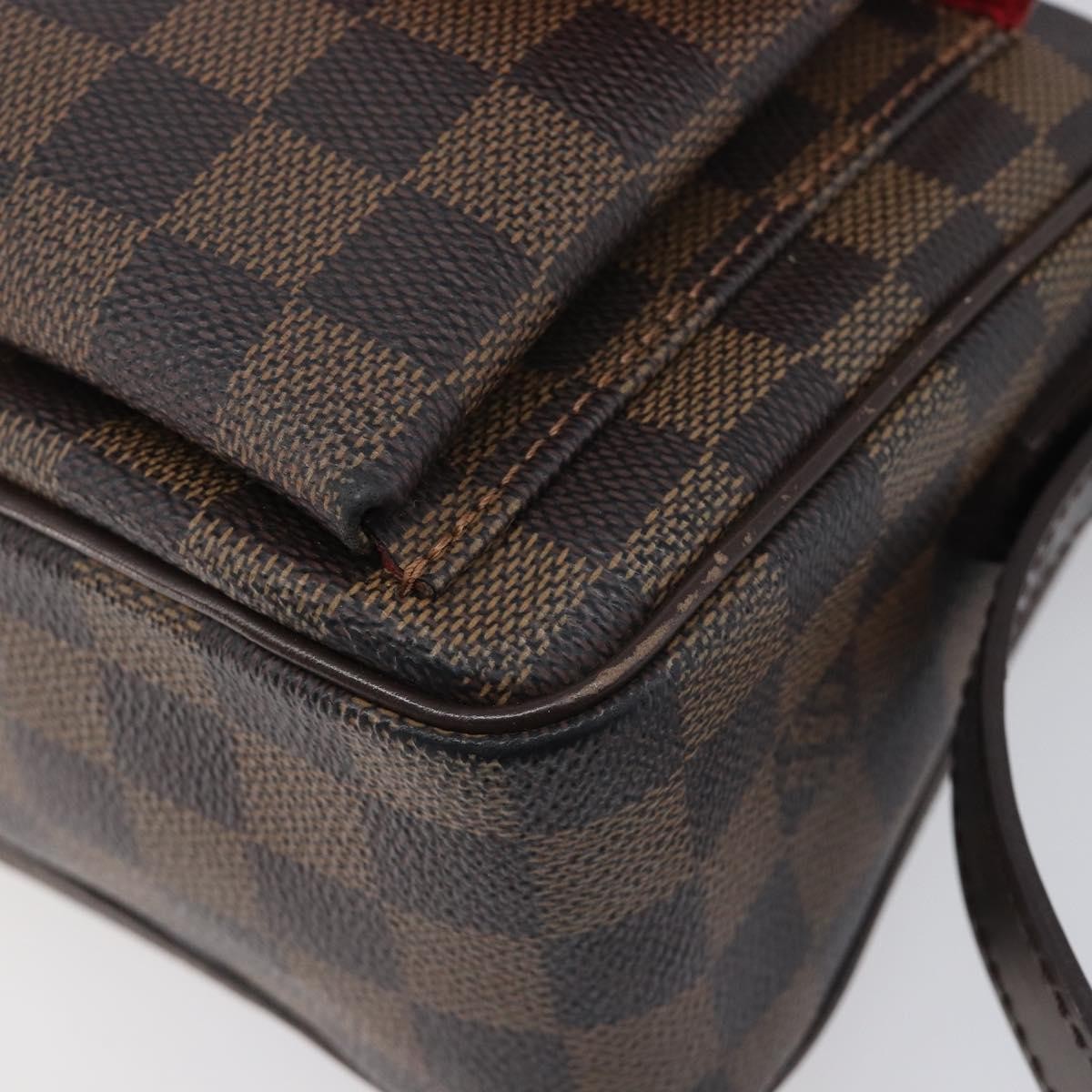 Louis Vuitton Ravello Damier Brown Canvas Handbag (Pre-Owned)