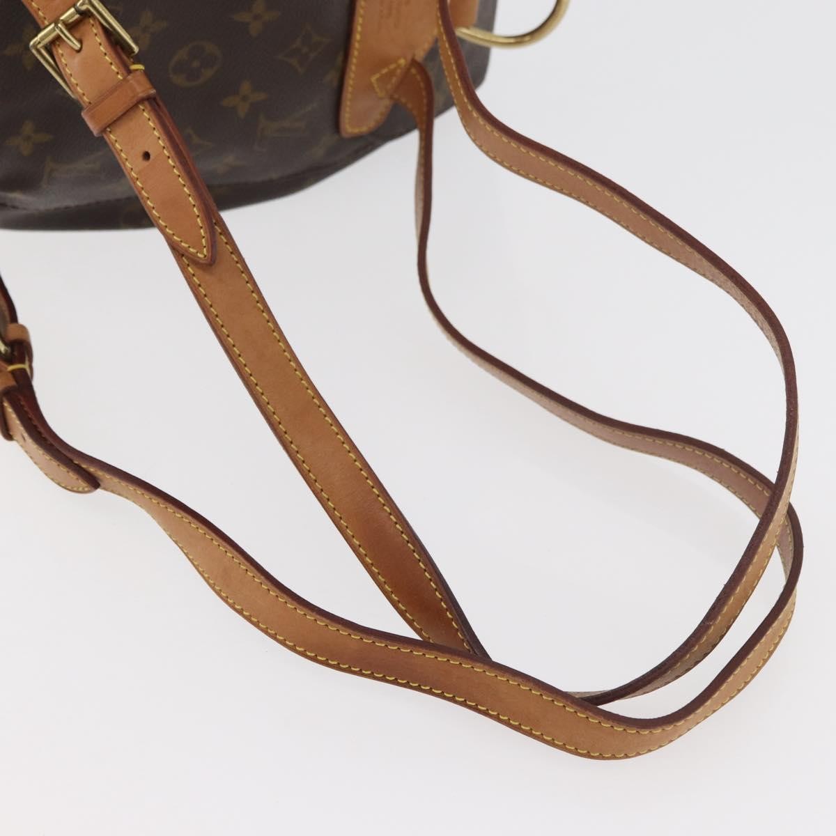 Louis Vuitton Vintage Montsouris Monogram Canvas Brown Canvas Backpack Bag (Pre-Owned)