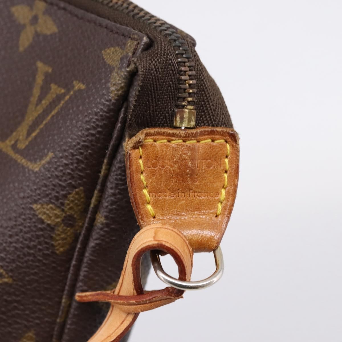 Louis Vuitton Pochette Accessoires Nm Monogram Canvas Brown Canvas Clutche & Pouche Bag (Pre-Owned)