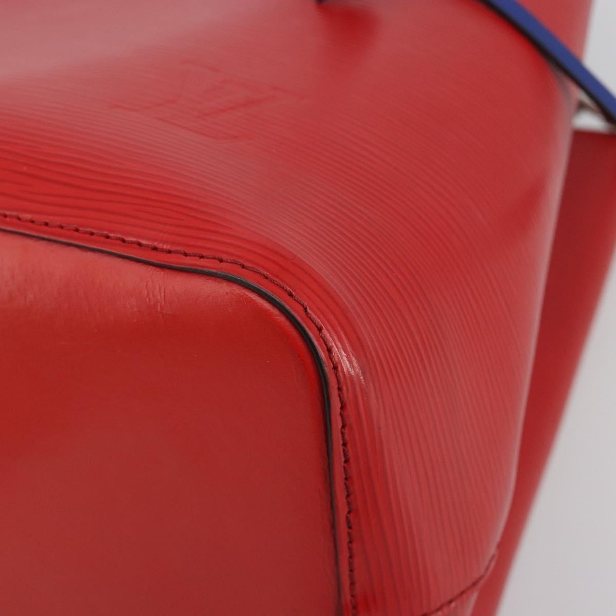 Louis Vuitton Neonoe Epi Leather Red Leather Handbag (Pre-Owned)