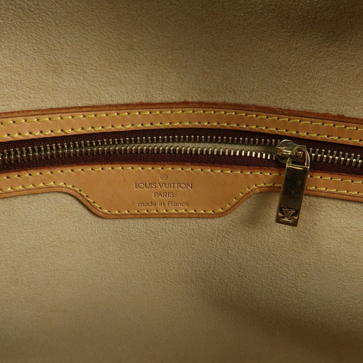 Louis Vuitton Cite Monogram Canvas Brown Canvas Handbag (Pre-Owned)