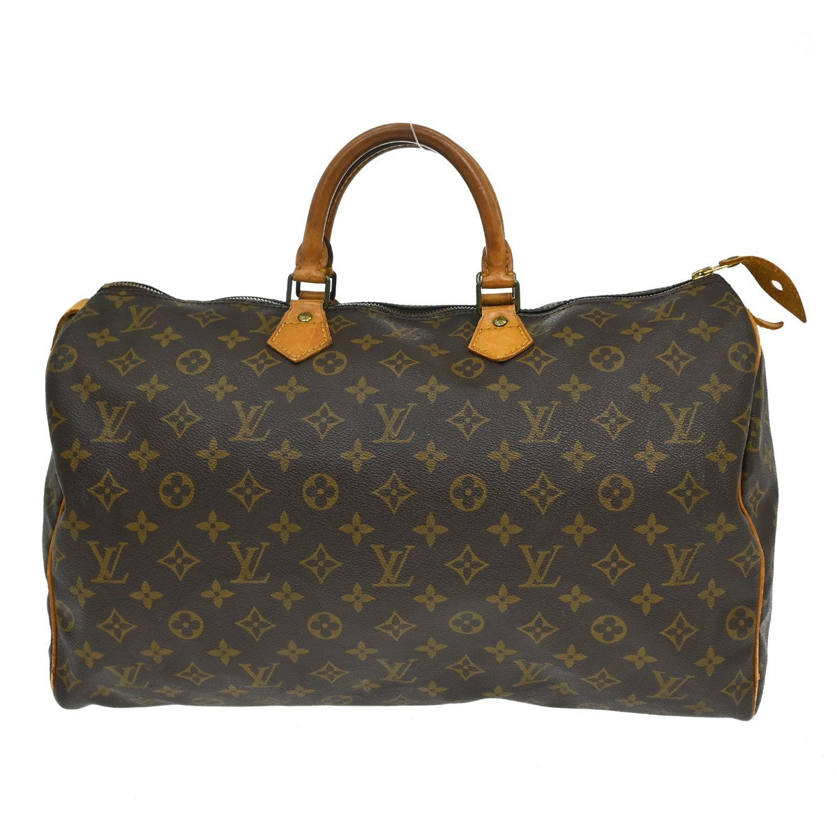 Louis Vuitton Speedy Monogram Canvas Brown Canvas Handbag (Pre-Owned)