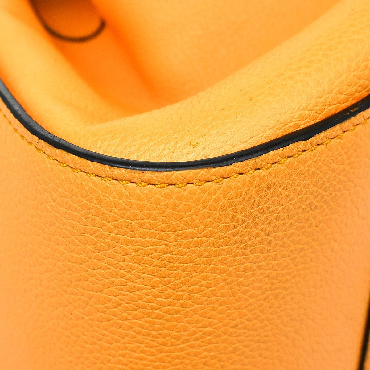 Loewe Hammock Leather Orange Leather Handbag (Pre-Owned)