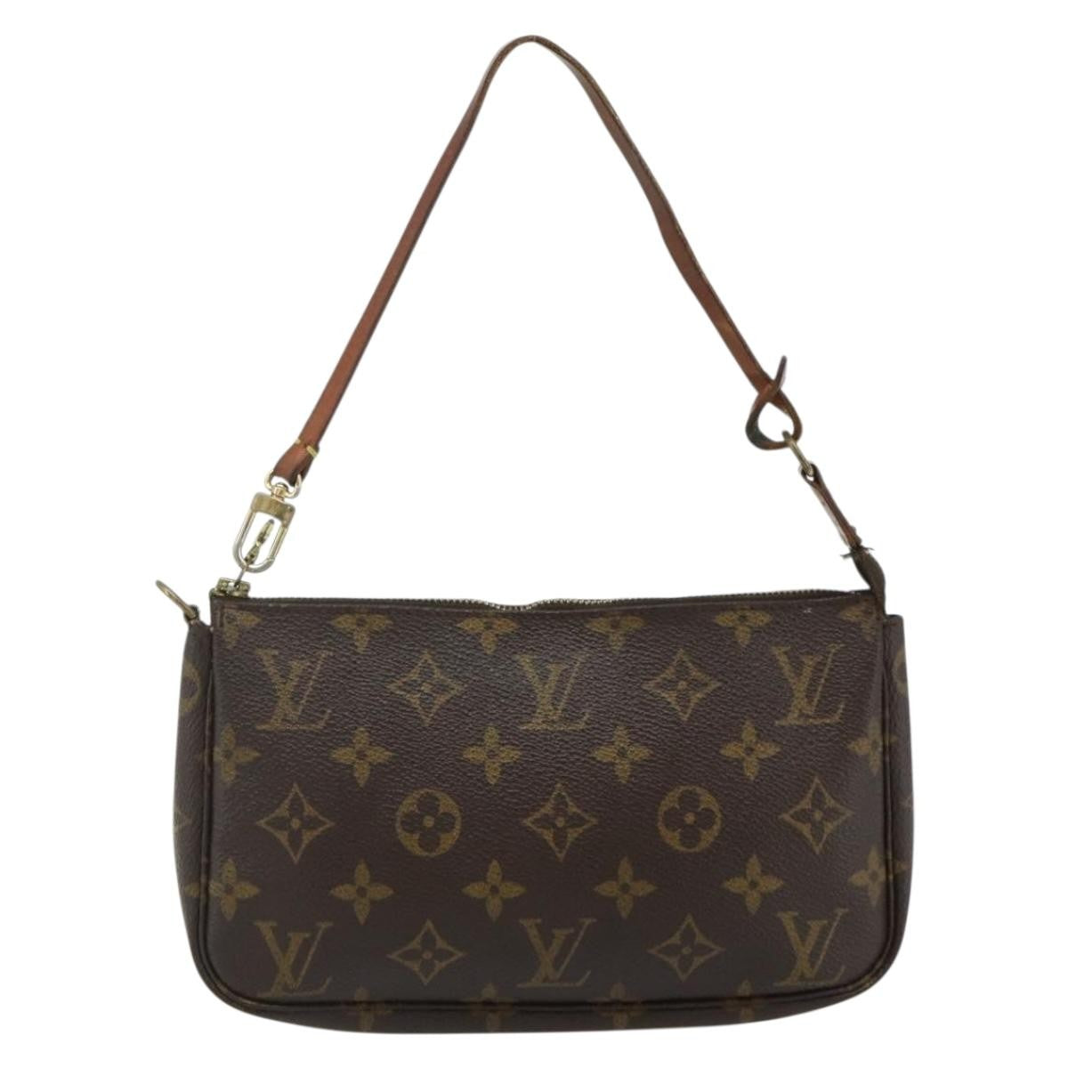 Louis Vuitton Pochette Accessoires Nm Monogram Canvas Brown Canvas Clutche & Pouche Bag (Pre-Owned)