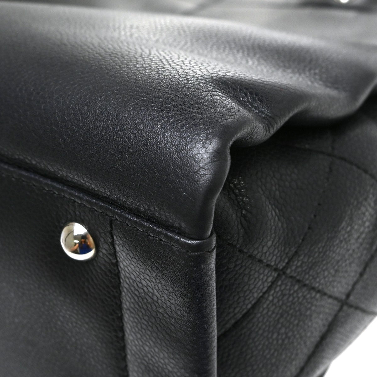 Chanel Ultimate Executive Tote Caviar Black Calfskin Tote Bag Bag (Pre-Owned)
