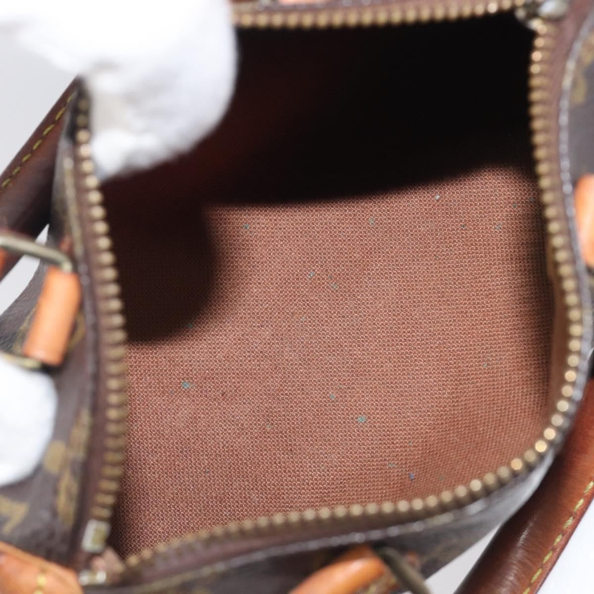 Louis Vuitton Speedy Mini Hl Monogram Canvas Brown Canvas Handbag (Pre-Owned)