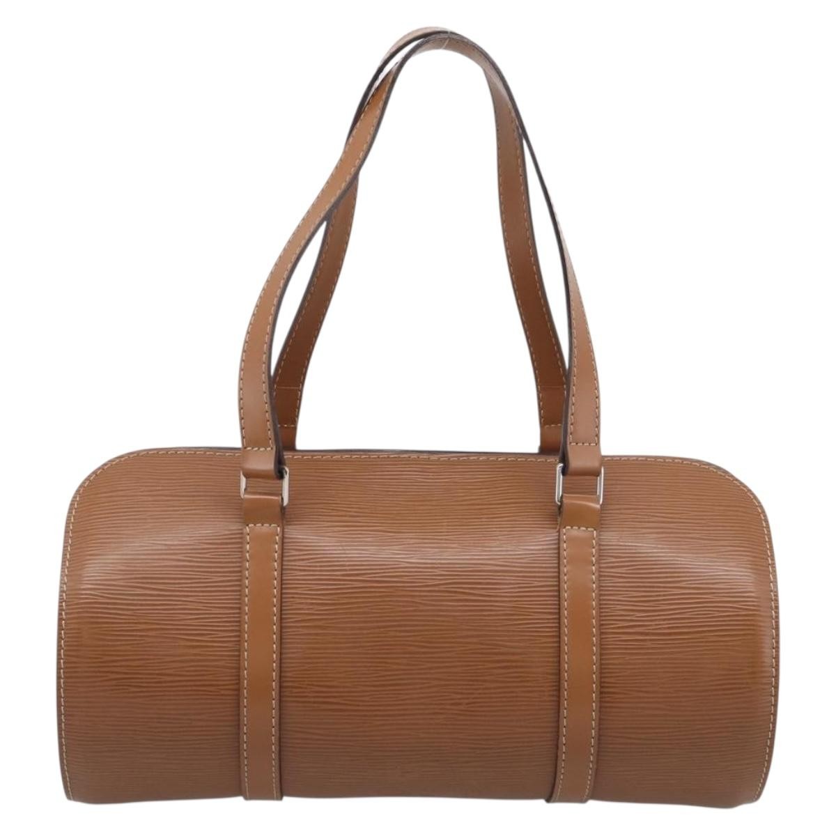 Louis Vuitton Soufflot Epi Leather Brown Leather Tote Bag Bag (Pre-Owned)
