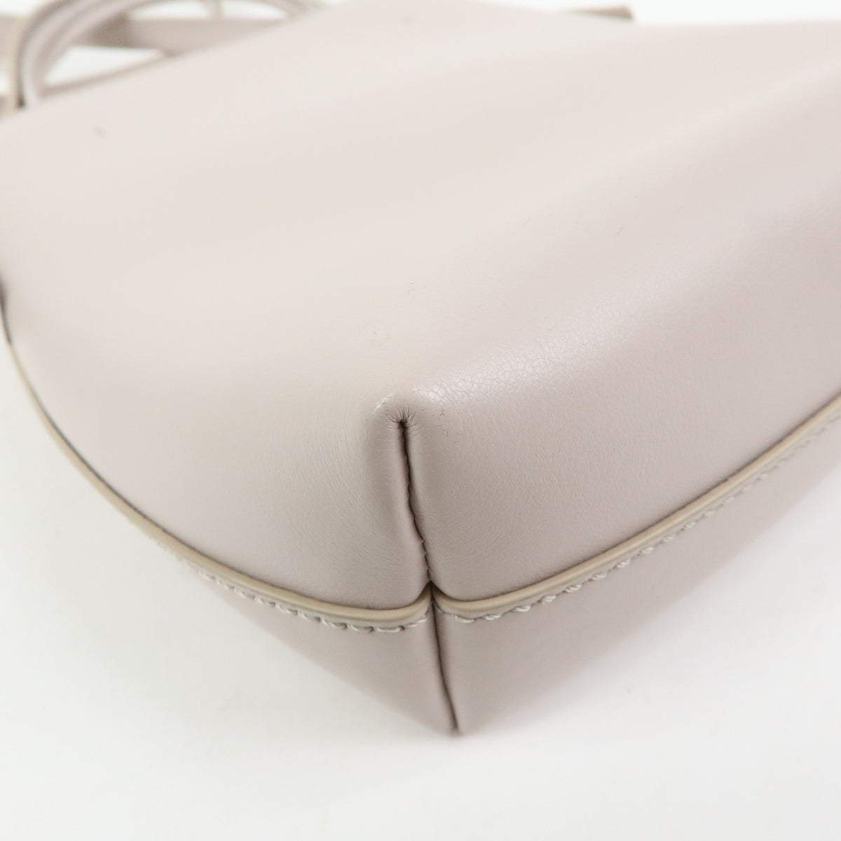 Chloe Sense Leather Pink Leather Tote Bag Bag (Pre-Owned)