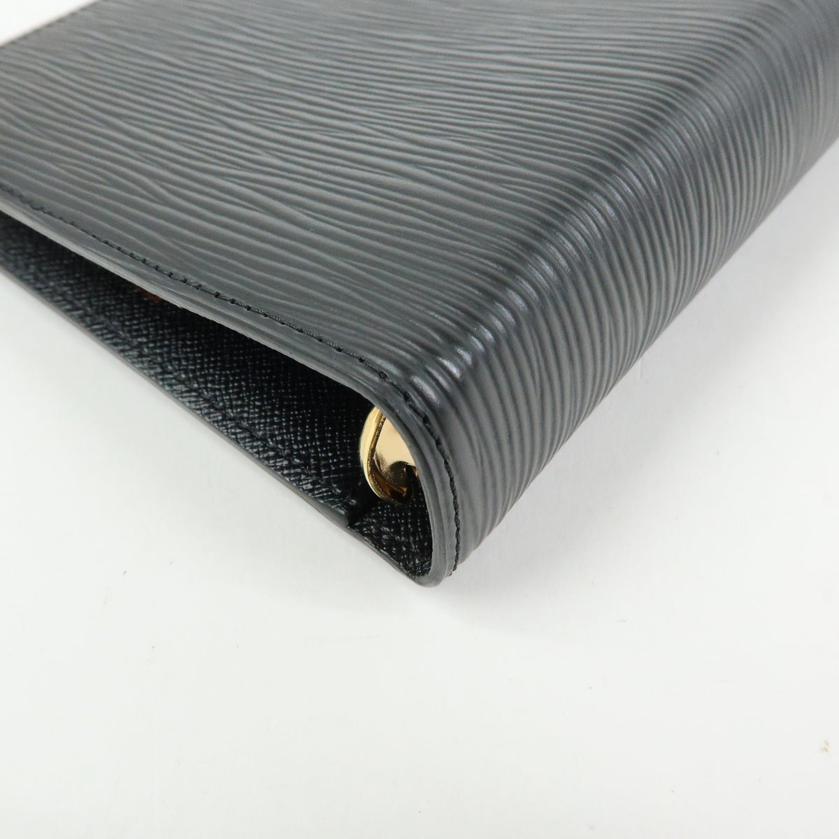 Louis Vuitton Ring Agenda Cover Epi Leather Black Leather Briefcase Bag (Pre-Owned)