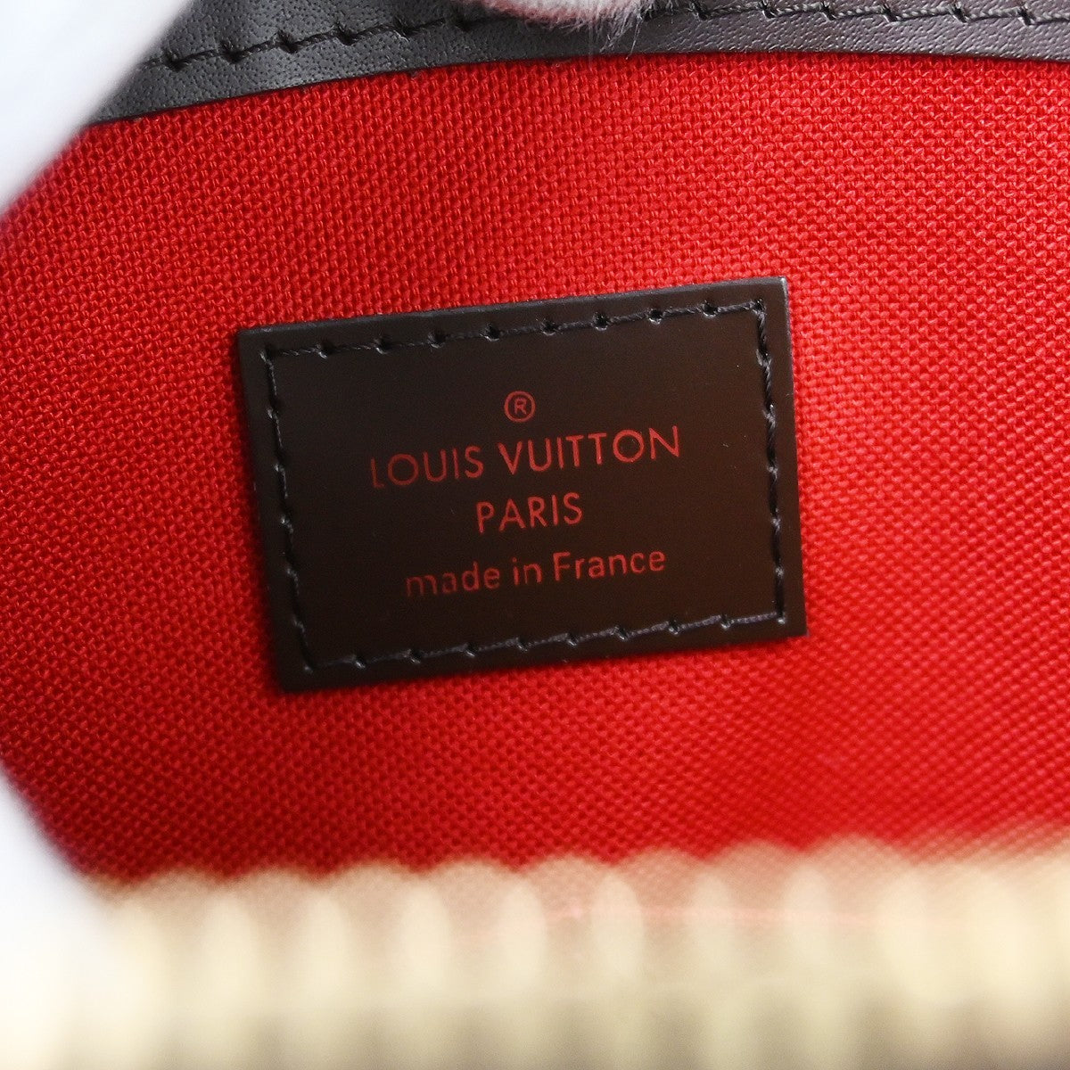 Louis Vuitton Verona Damier Brown Canvas Handbag (Pre-Owned)