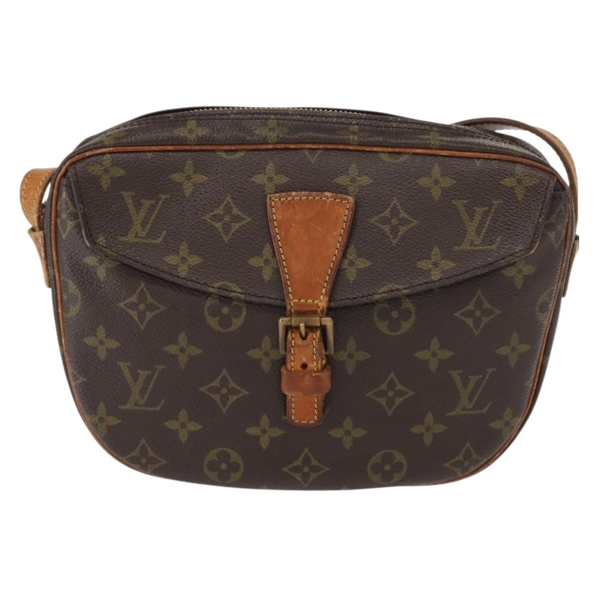 Louis Vuitton Jeune Fille Monogram Canvas Brown Canvas Shoulder Bag Bag (Pre-Owned)