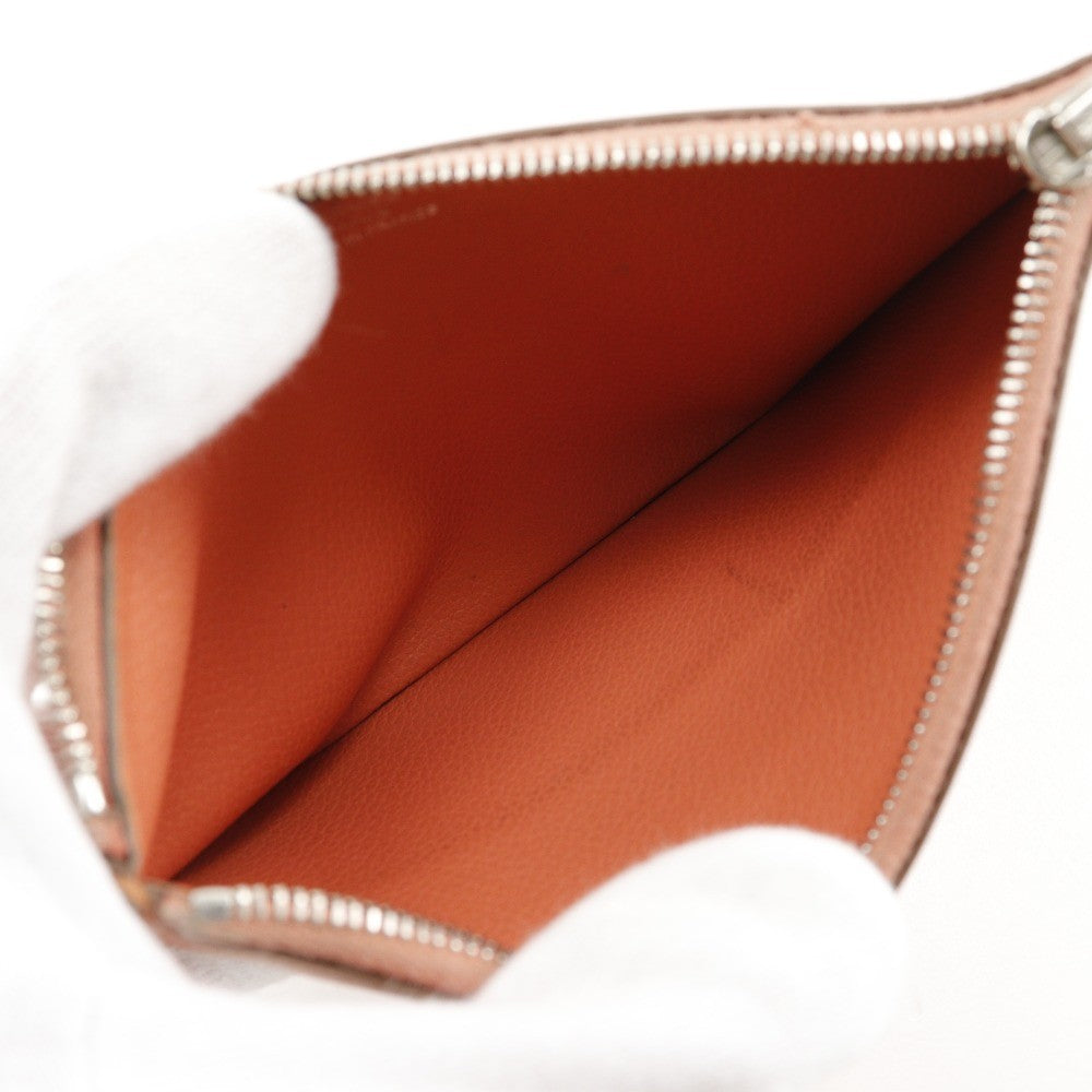 Hermes Dogon Duo Combined Leather Pink Leather Wallets Accessory (Pre-Owned)