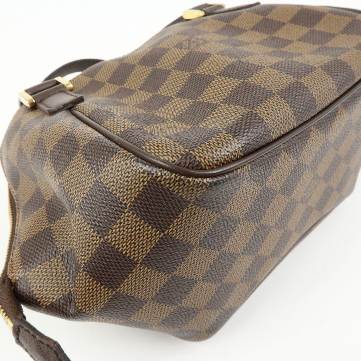 Louis Vuitton Belem Damier Brown Canvas Handbag (Pre-Owned)