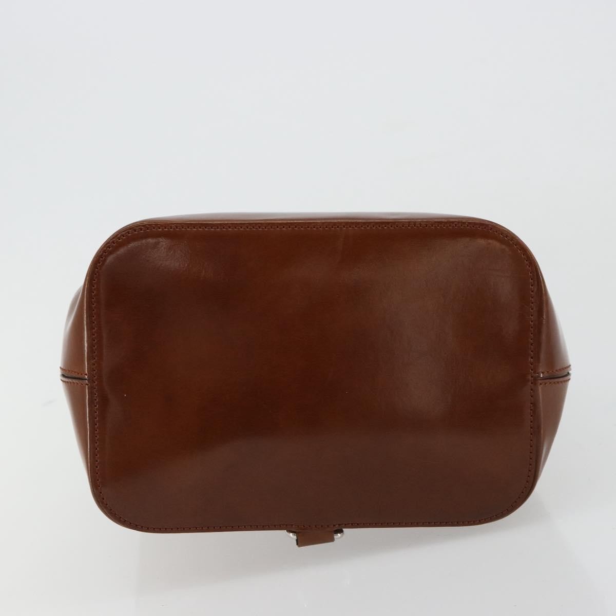 Cartier Panthère Shoulder Patent Leather Brown Patent_Leather Shoulder Bag Bag (Pre-Owned)