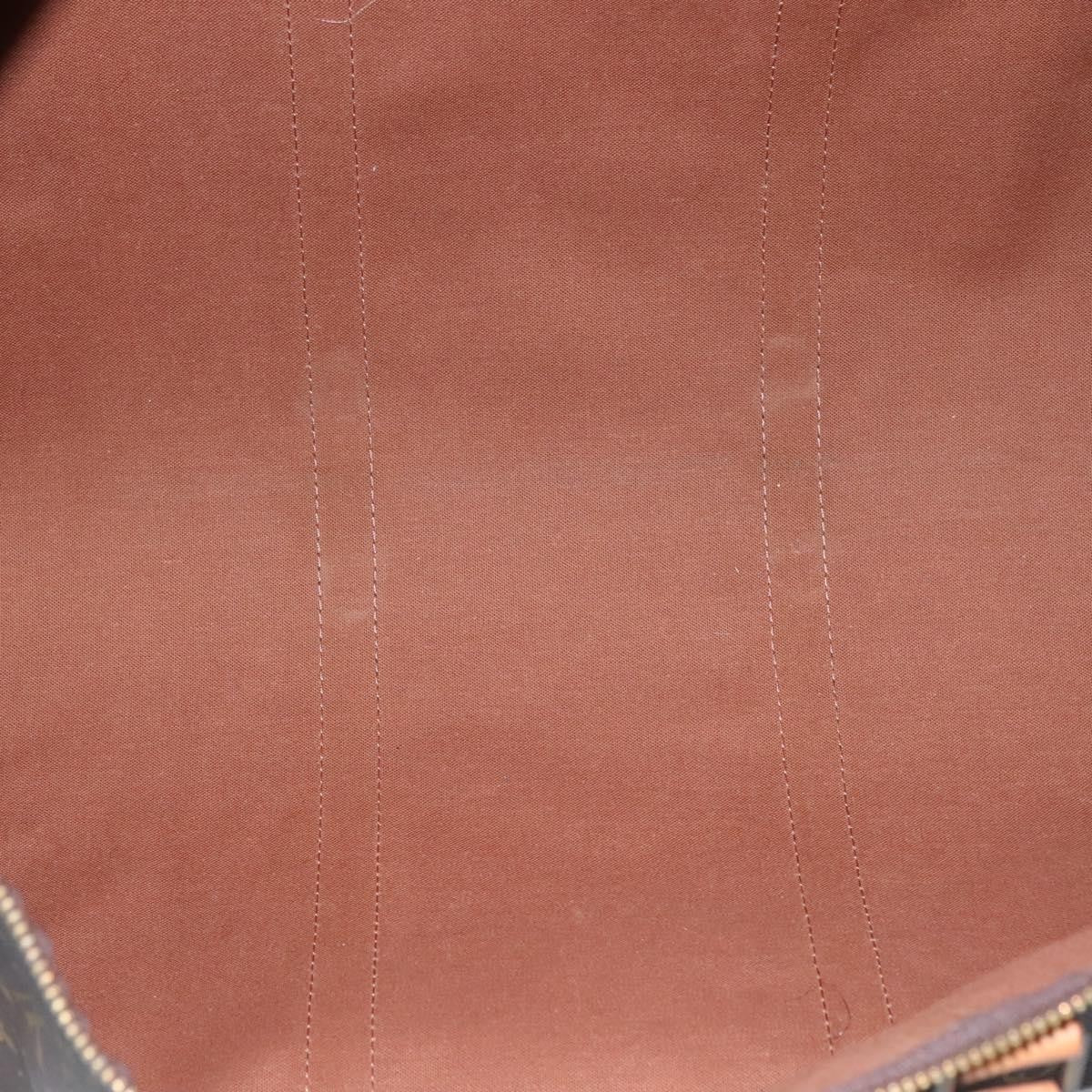 Louis Vuitton Keepall Monogram Canvas Brown Canvas Travel Bag Bag (Pre-Owned)
