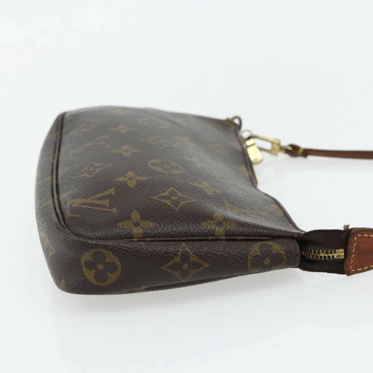 Louis Vuitton Pochette Accessoires Nm Monogram Canvas Brown Canvas Clutche & Pouche Bag (Pre-Owned)
