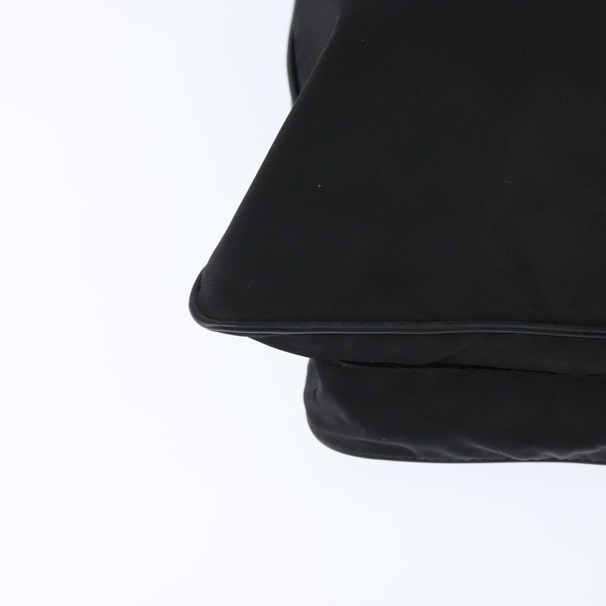 Prada Front Pocket Messenger Tessuto Black Nylon Shoulder Bag Bag (Pre-Owned)