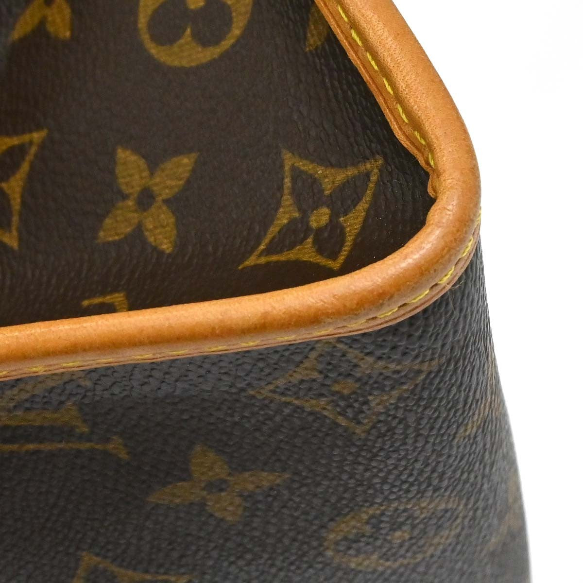 Louis Vuitton Popincourt Tote Monogram Canvas Brown Canvas Tote Bag Bag (Pre-Owned)