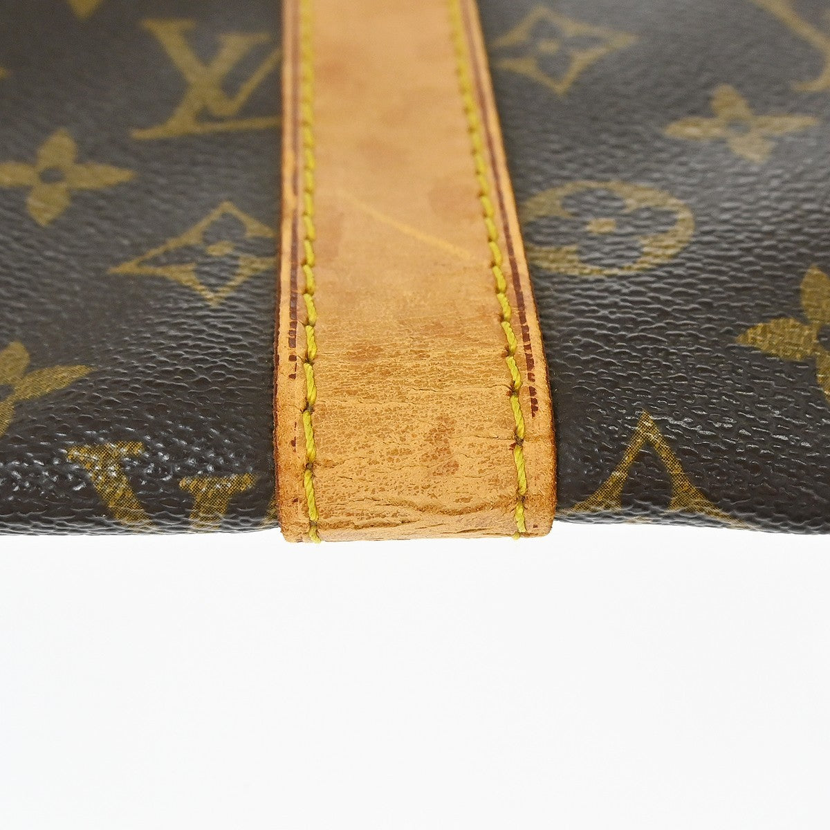 Louis Vuitton Keepall Monogram Brown Canvas Travel Bag Bag (Pre-Owned)