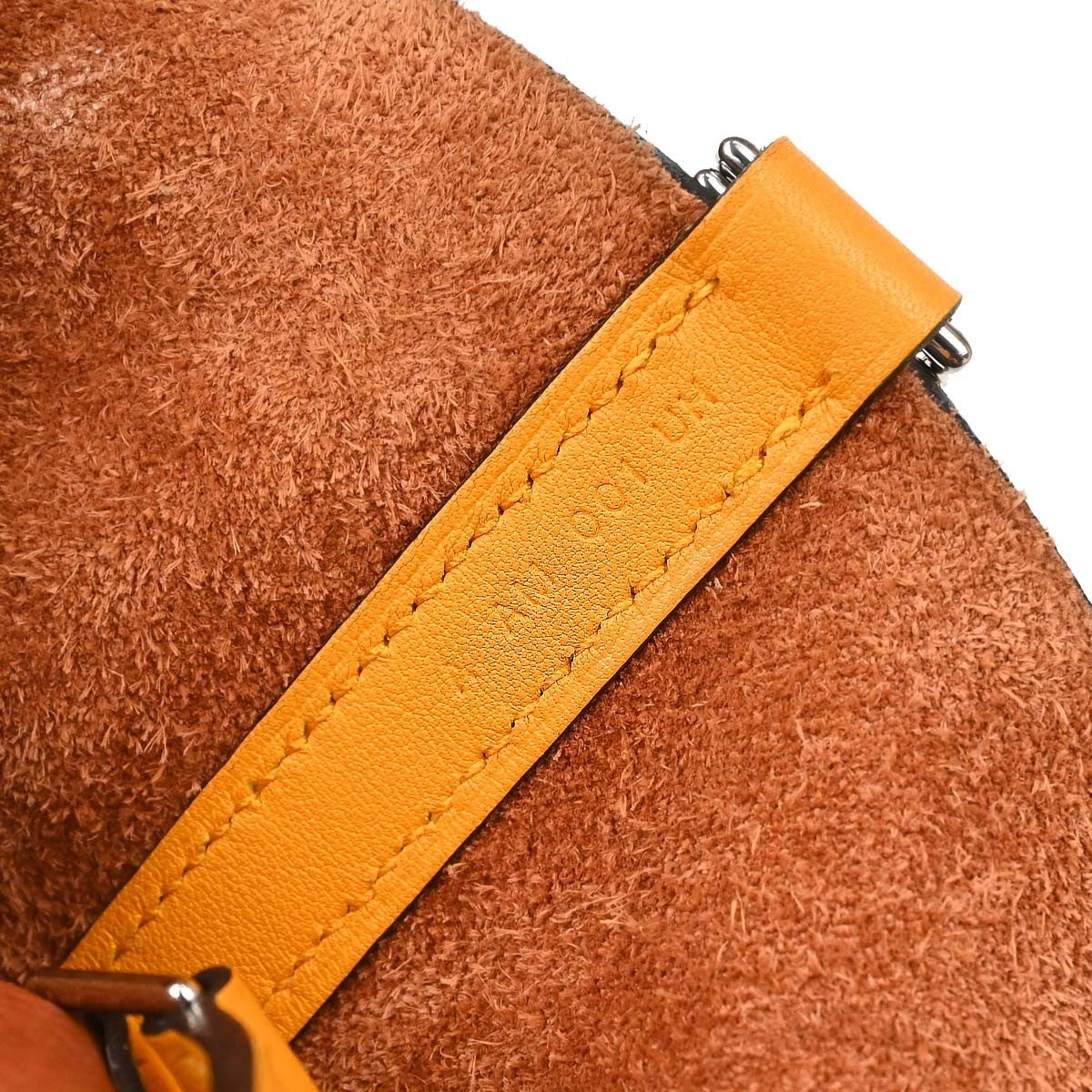 Hermes Picotin Lock Clemence Brown Leather Handbag (Pre-Owned)