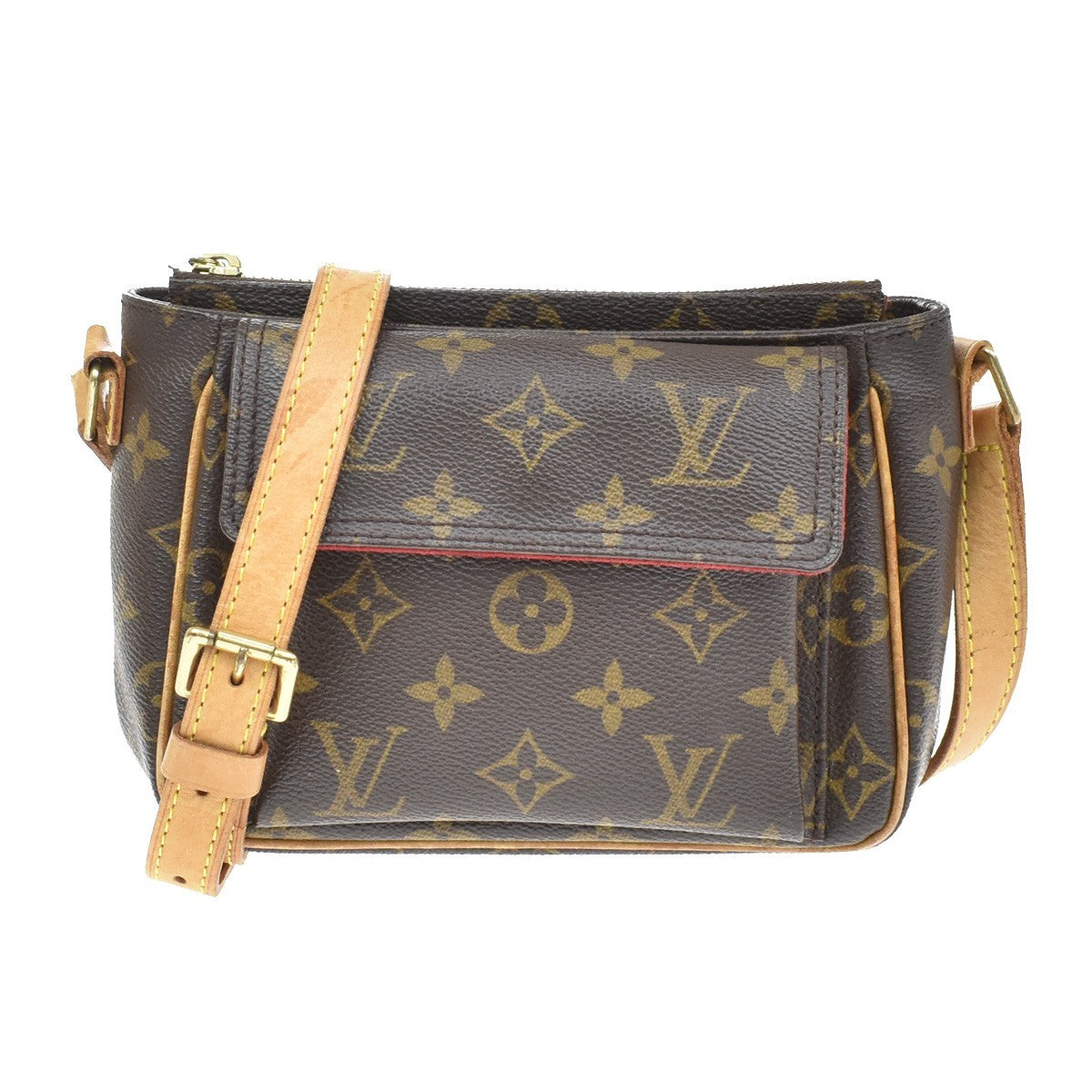 Louis Vuitton Viva Cite Monogram Canvas Brown Canvas Handbag (Pre-Owned)