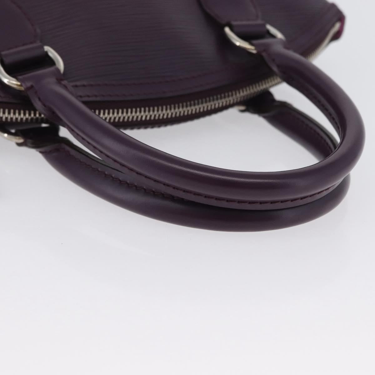 Louis Vuitton Lockit Epi Leather Purple Leather Handbag (Pre-Owned)