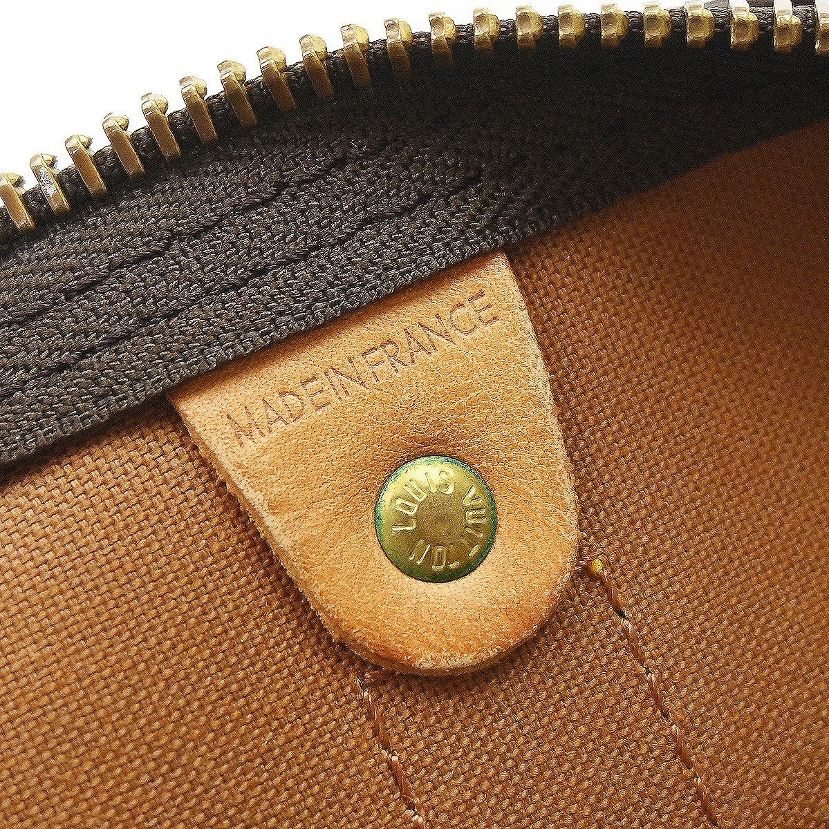 Louis Vuitton Keepall Monogram Canvas Brown Canvas Travel Bag Bag (Pre-Owned)
