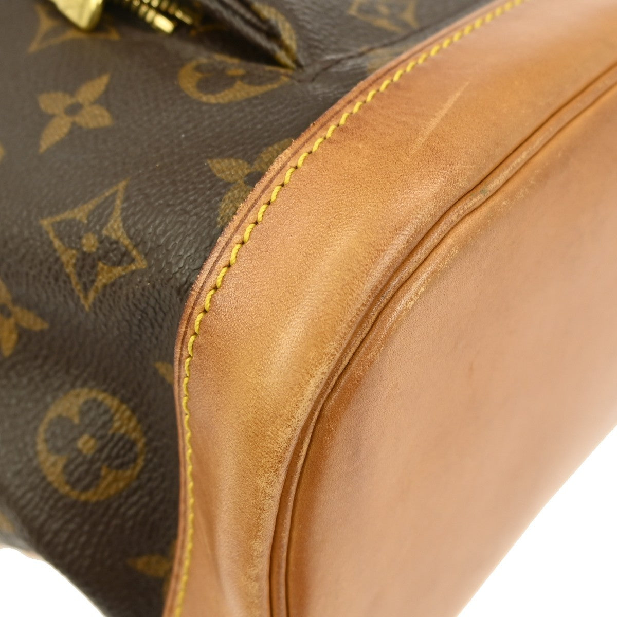 Louis Vuitton Montsouris Monogram Brown Canvas Backpack Bag (Pre-Owned)