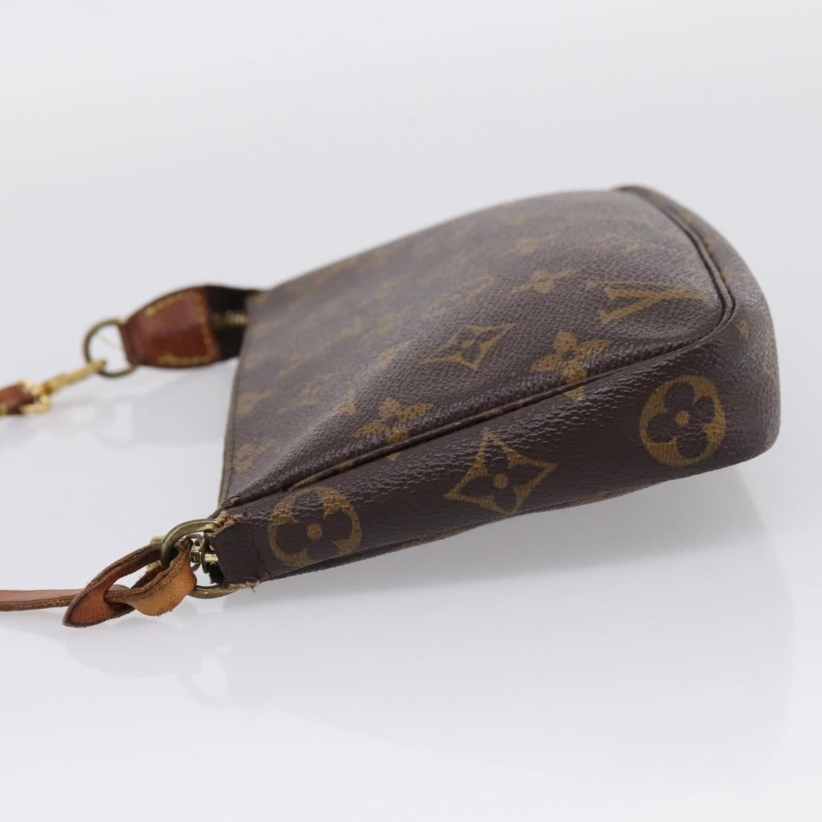 Louis Vuitton Pochette Accessoires Nm Monogram Canvas Brown Canvas Clutche & Pouche Bag (Pre-Owned)