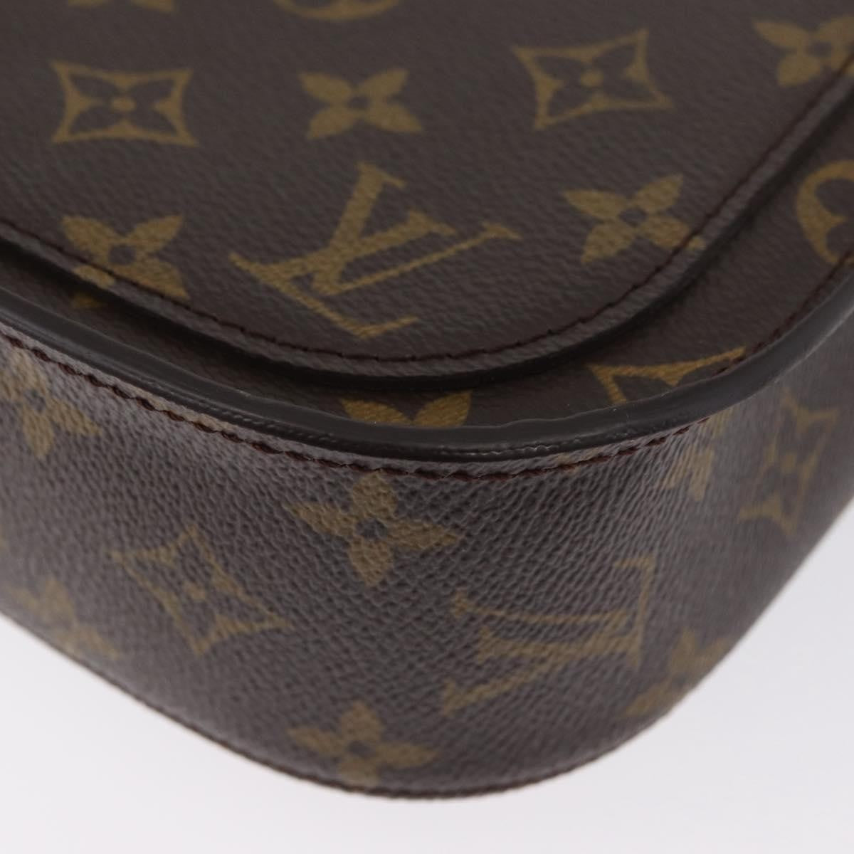 Louis Vuitton Saint Cloud Monogram Canvas Brown Canvas Handbag (Pre-Owned)