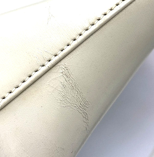 Loewe Vintage Leather Beige Leather Shoulder Bag Bag (Pre-Owned)