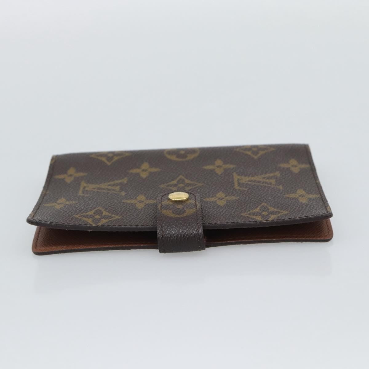 Louis Vuitton Agenda Cover Monogram Canvas Brown Canvas Wallets Accessory (Pre-Owned)