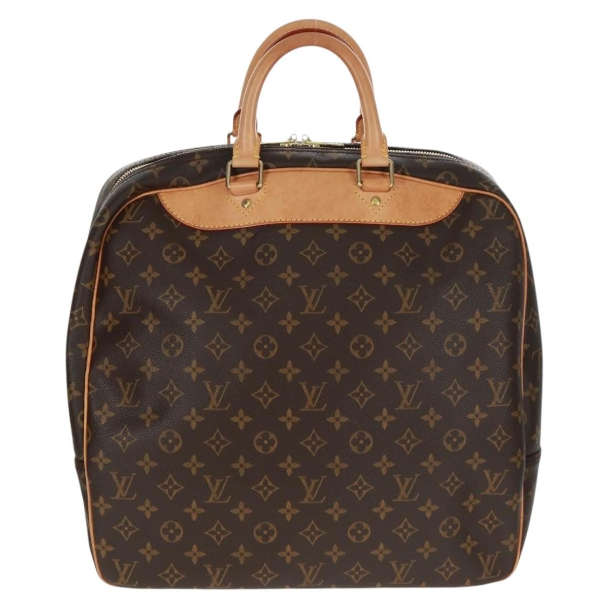Louis Vuitton Evasion Monogram Canvas Brown Canvas Travel Bag Bag (Pre-Owned)