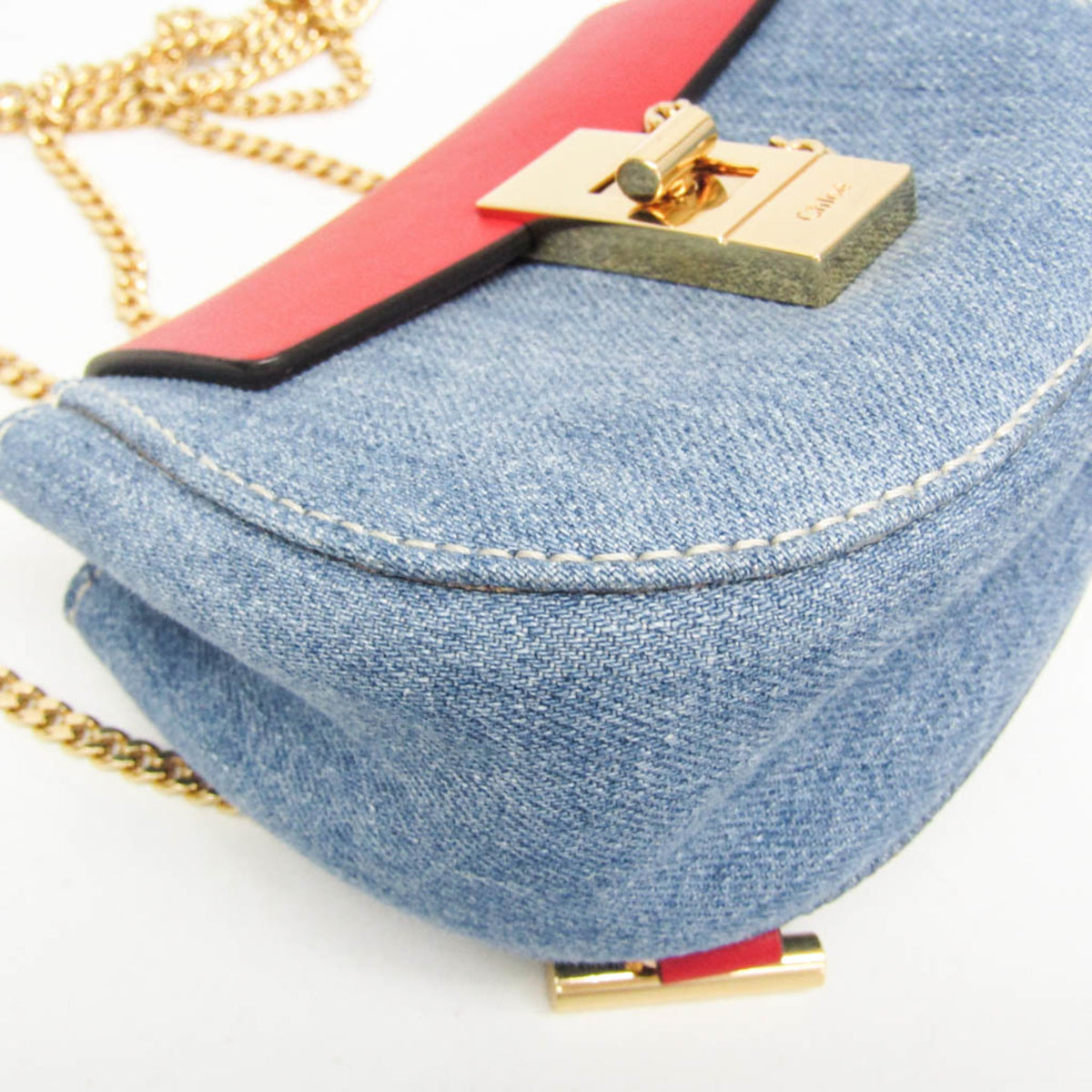 Chloe Drew Leather Multicolour Leather Backpack Bag (Pre-Owned)