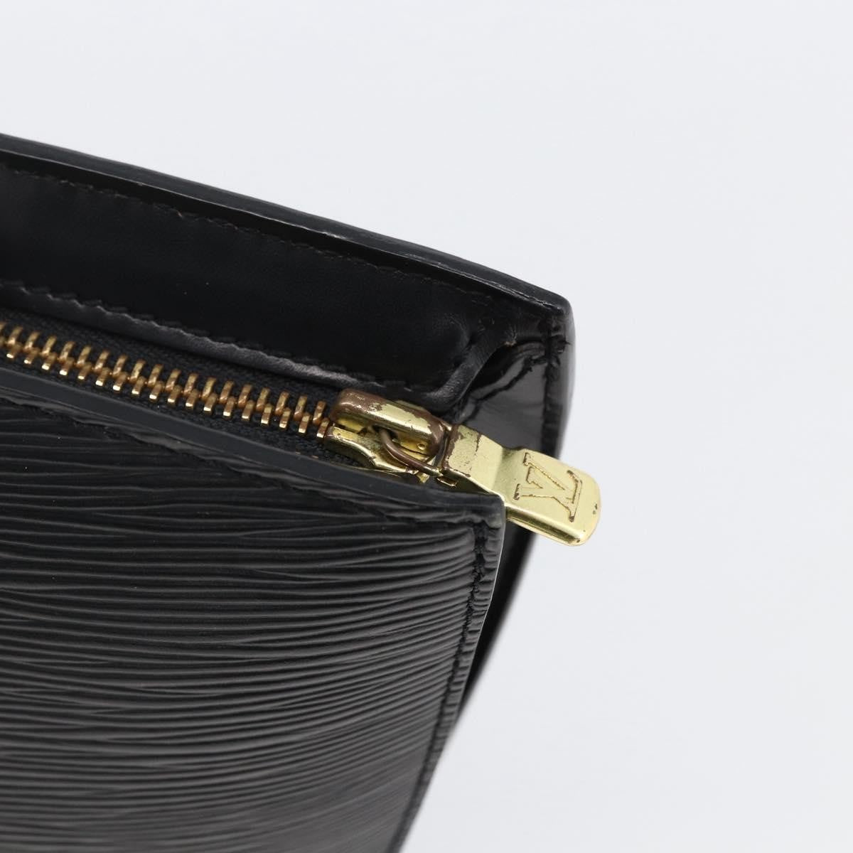 Louis Vuitton Saint Jacques Nm Epi Leather Black Leather Handbag (Pre-Owned)
