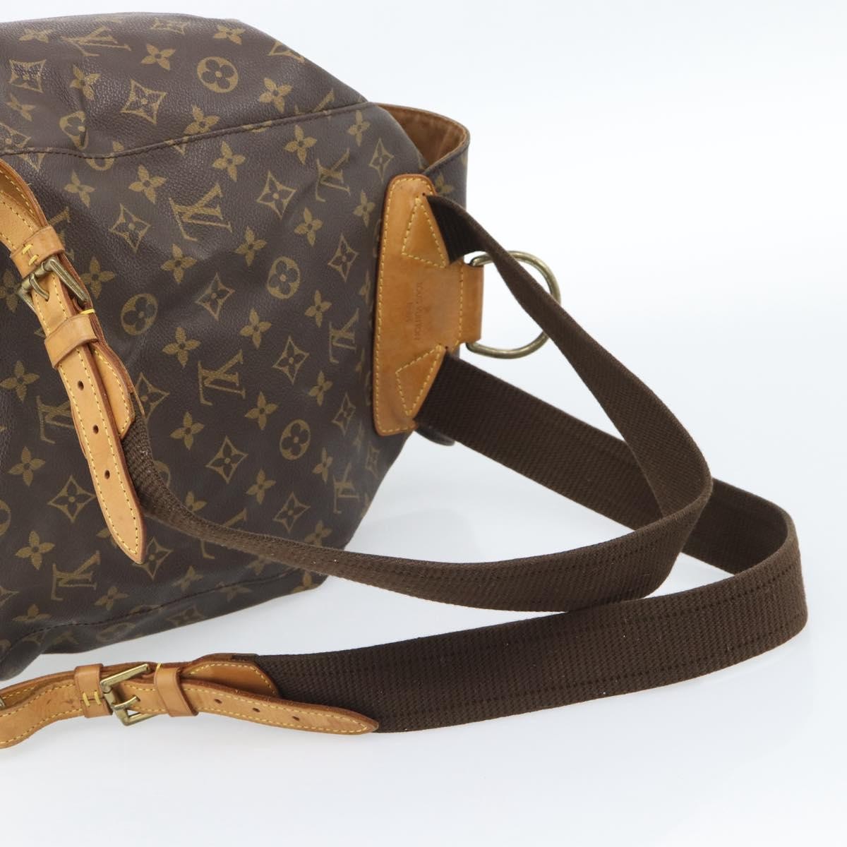 Louis Vuitton Vintage Montsouris Monogram Canvas Brown Canvas Backpack Bag (Pre-Owned)