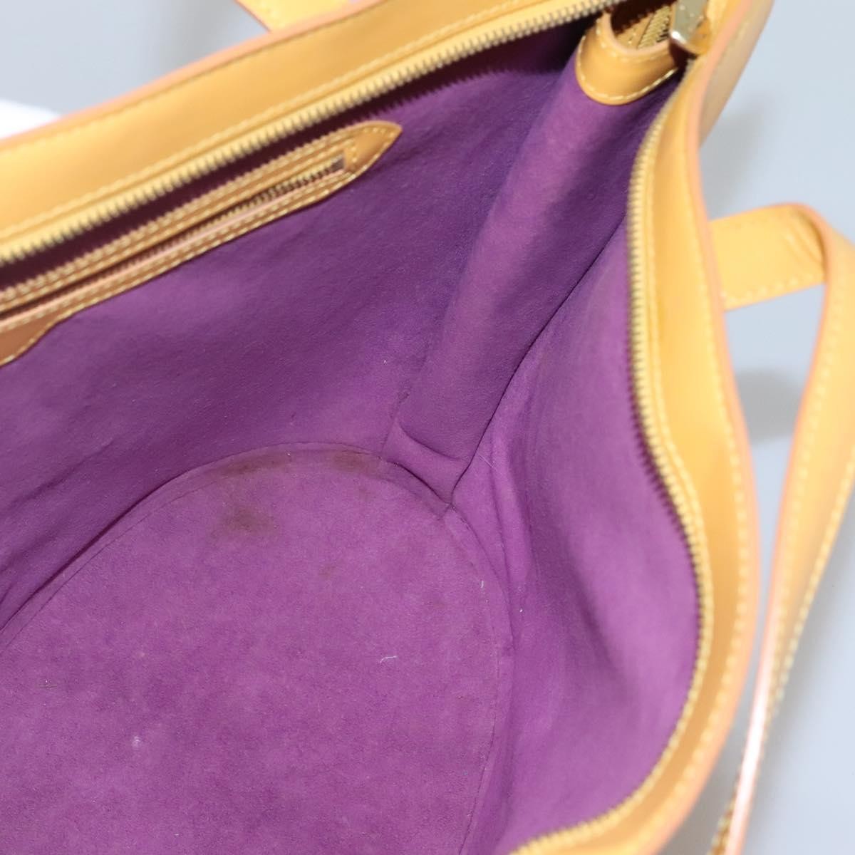 Louis Vuitton Saint Jacques Epi Leather Yellow Leather Shoulder Bag Bag (Pre-Owned)