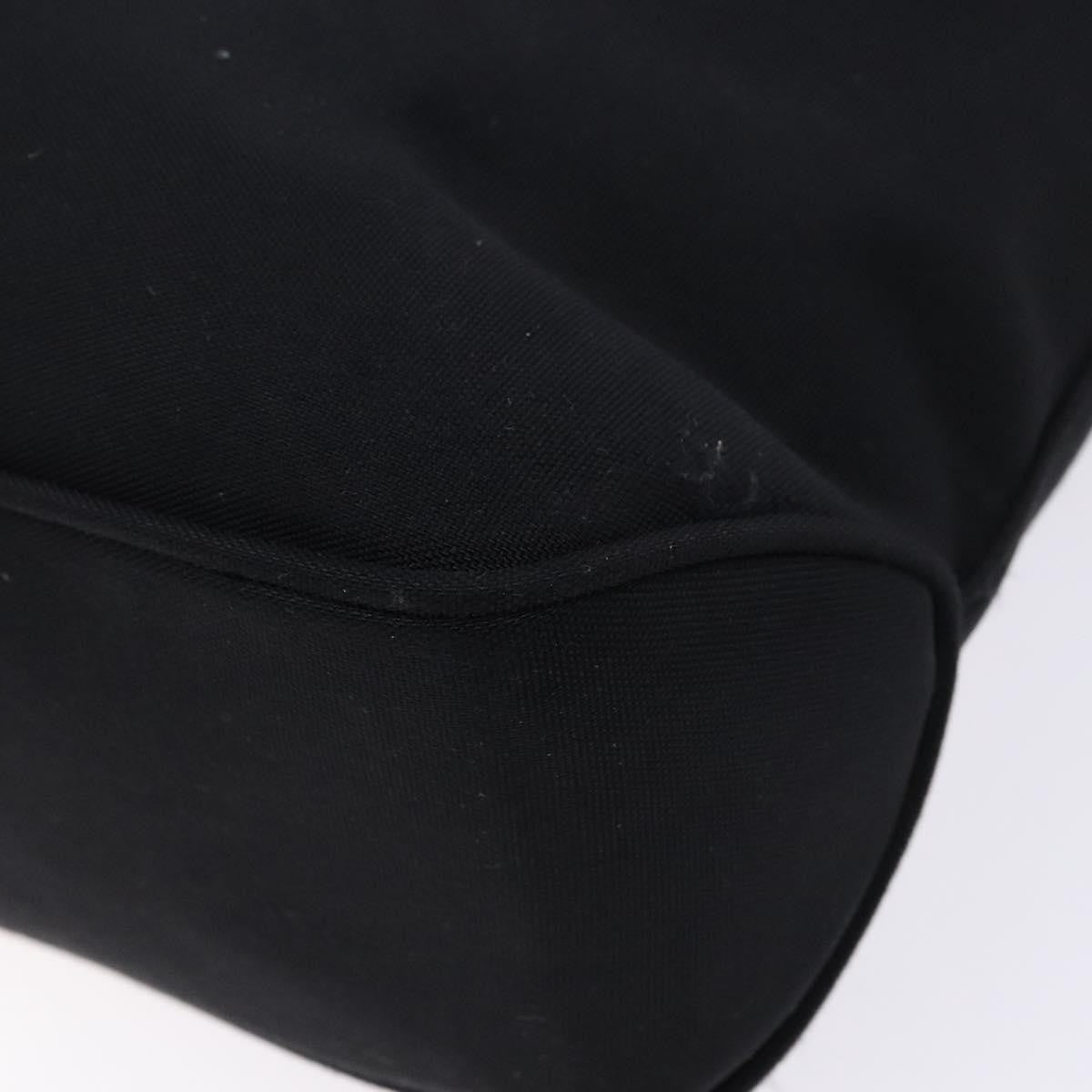 Salvatore Ferragamo Vala Canvas Black Canvas Bag (Pre-Owned)