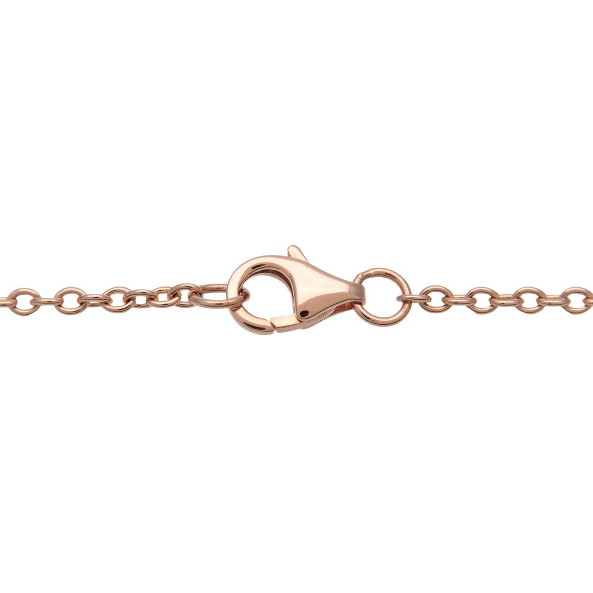 Cartier Love Interlocking 18K Rose Gold Pink Rose_Gold Necklace Jewelry (Pre-Owned)