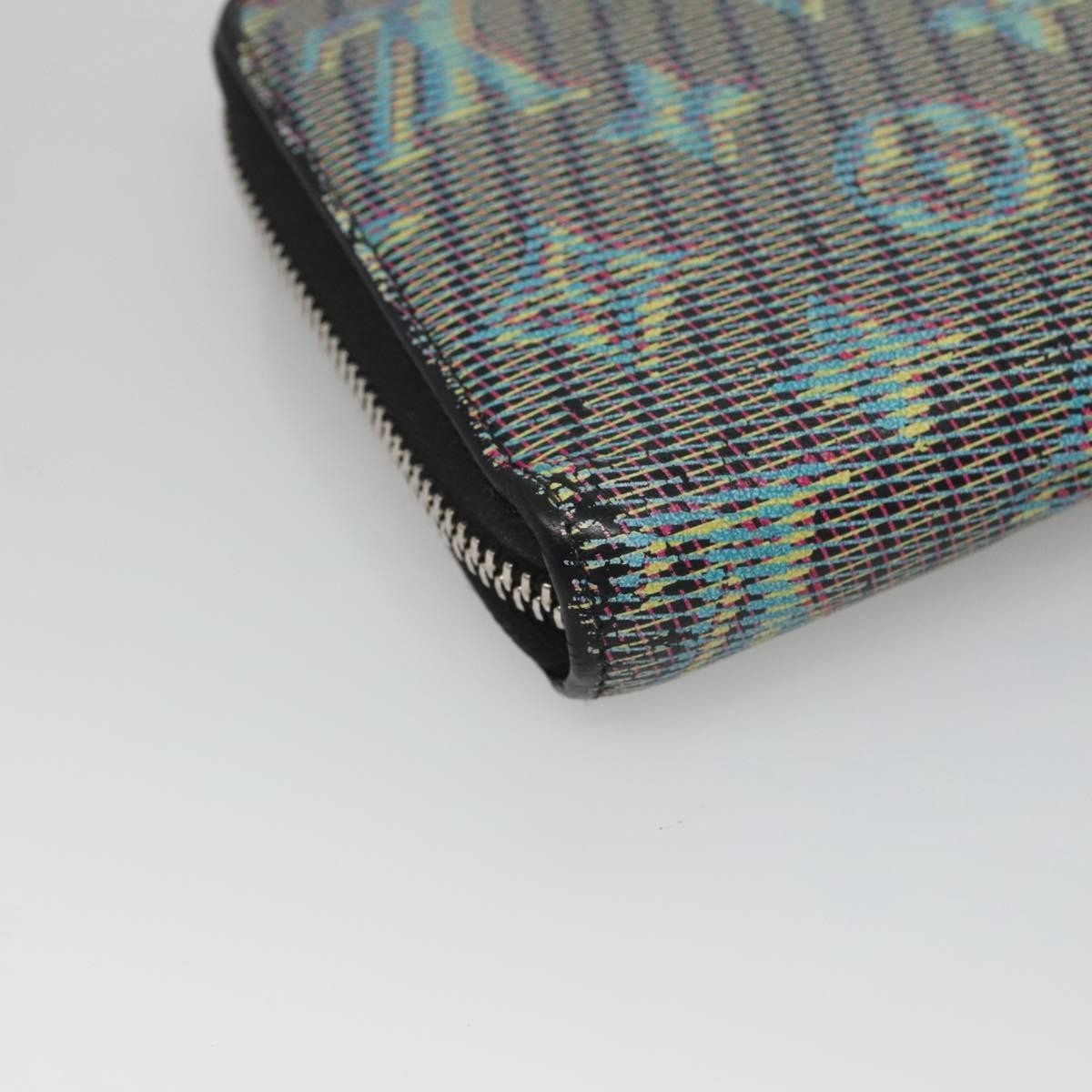 Louis Vuitton Zippy Wallet Nm Monogram Canvas Green Canvas Wallets Accessory (Pre-Owned)