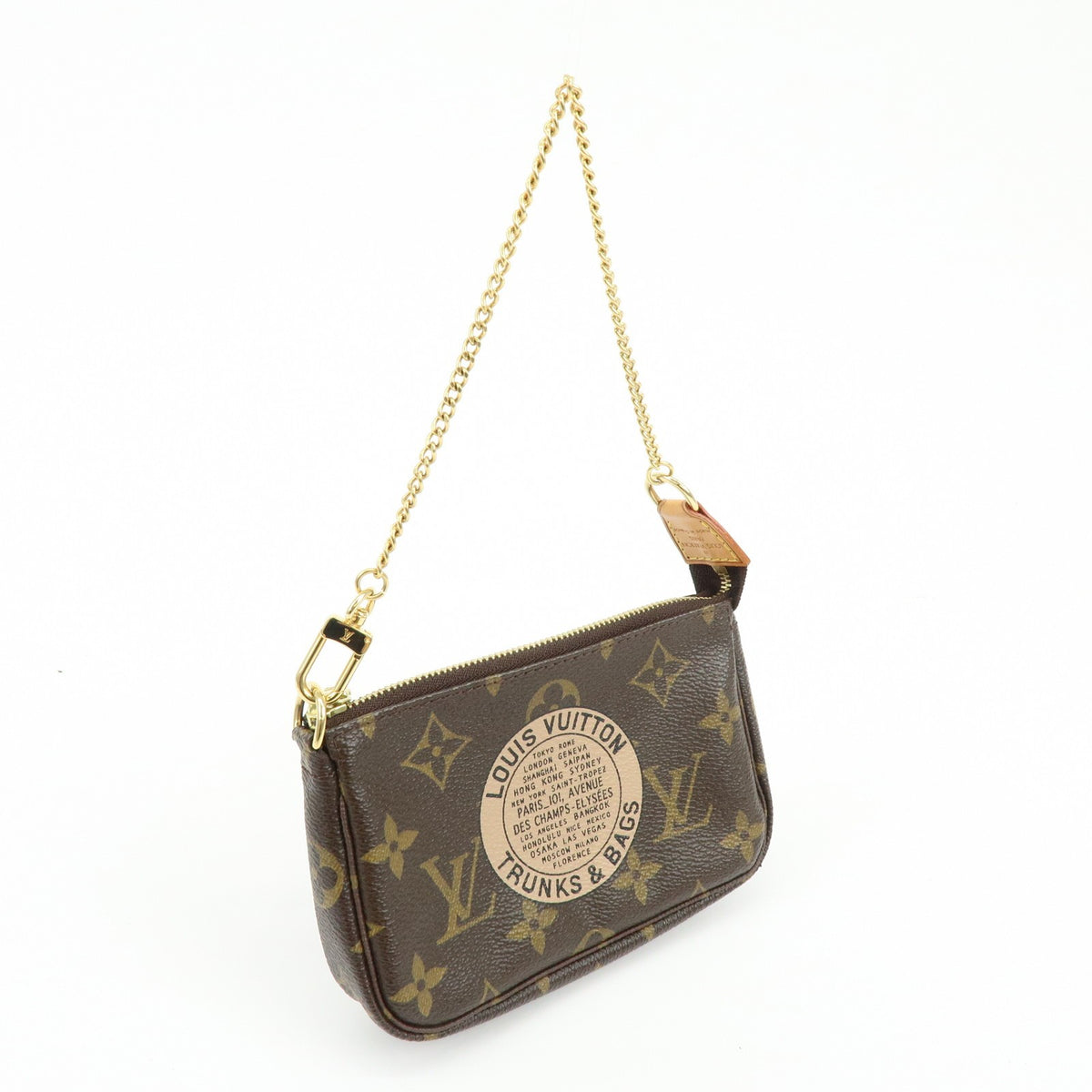Louis Vuitton Pochette Accessoires Limited Edition Monogram Canvas Brown Canvas Clutche & Pouche Bag (Pre-Owned)