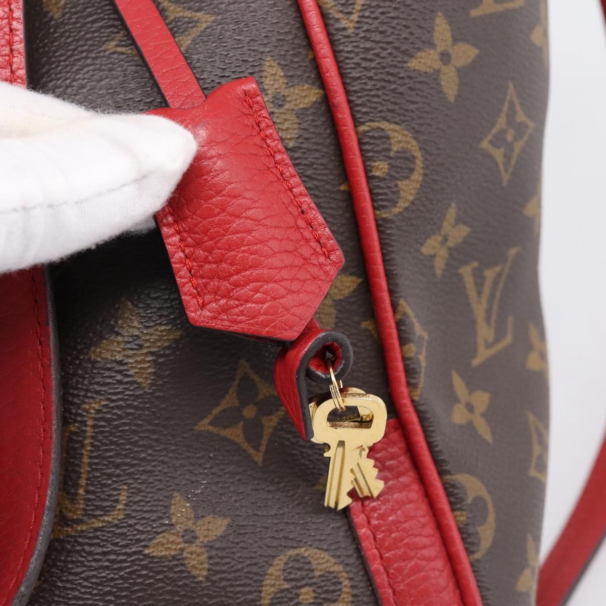 Louis Vuitton Estrela Nm Monogram Canvas With Leather Brown Canvas Handbag (Pre-Owned)