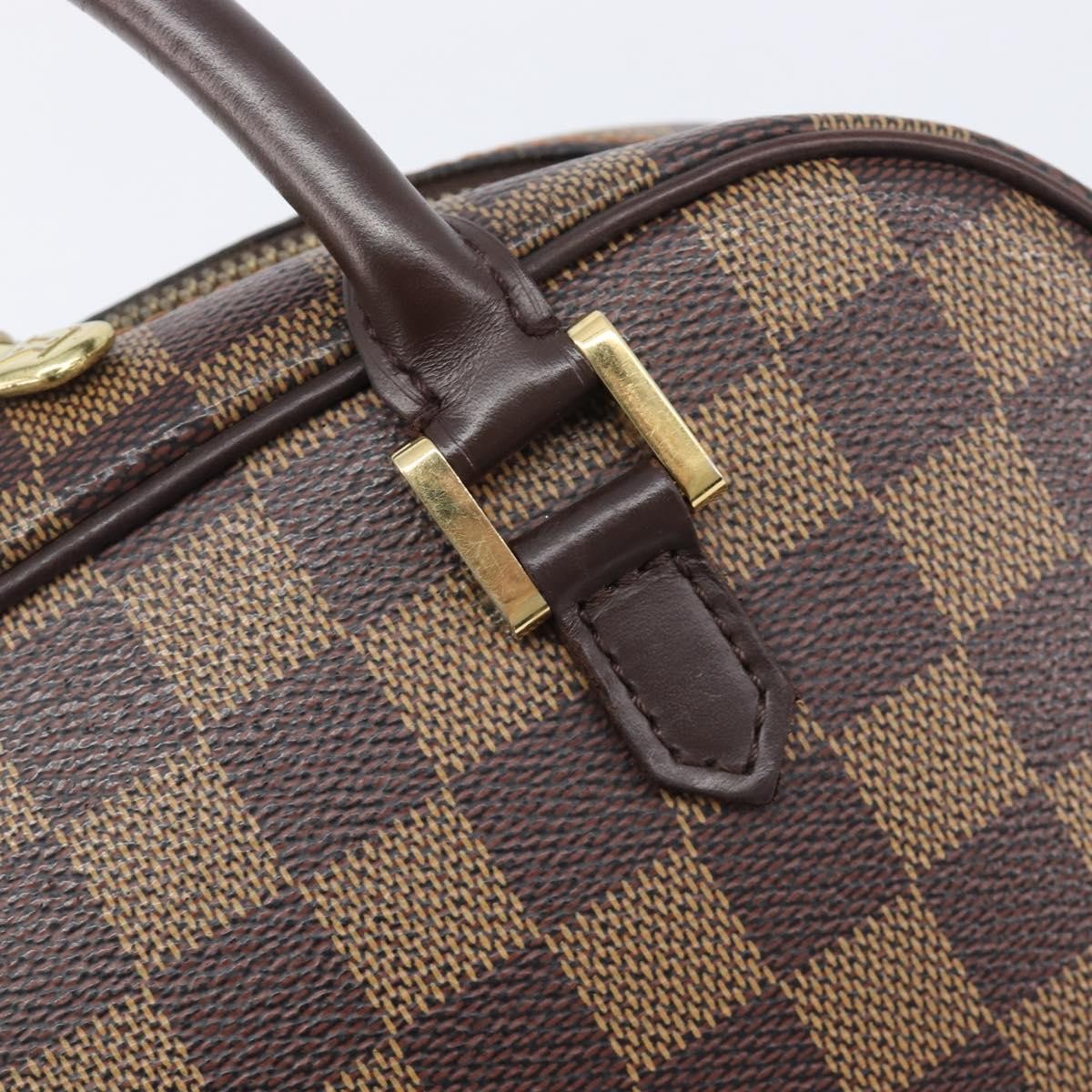 Louis Vuitton Sarria Damier Brown Canvas Handbag (Pre-Owned)